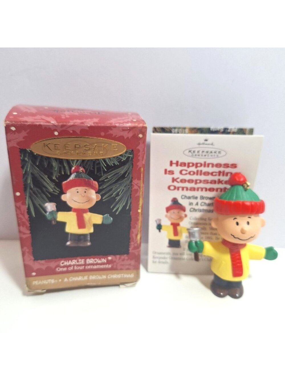 Hallmark Keepsake Charlie Brown Christmas Ornament 1995 30th Anniversary